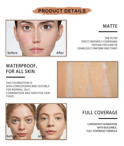 Madrose Durable 24hr HD Foundation